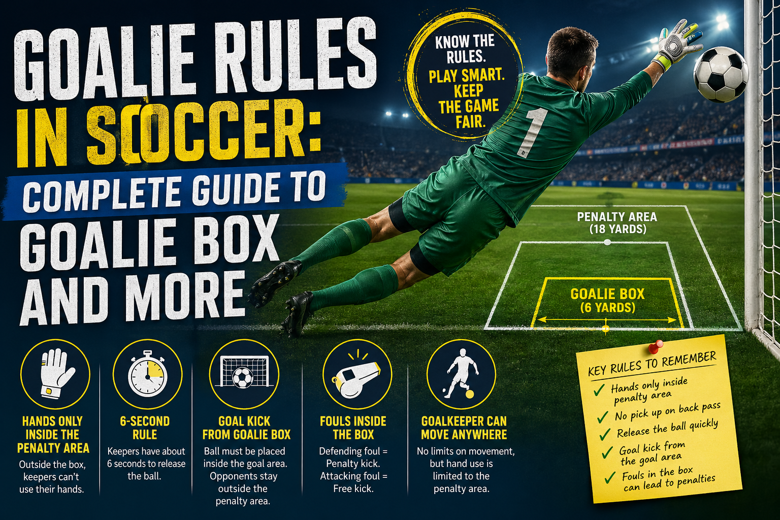 Goalie Rules in Soccer